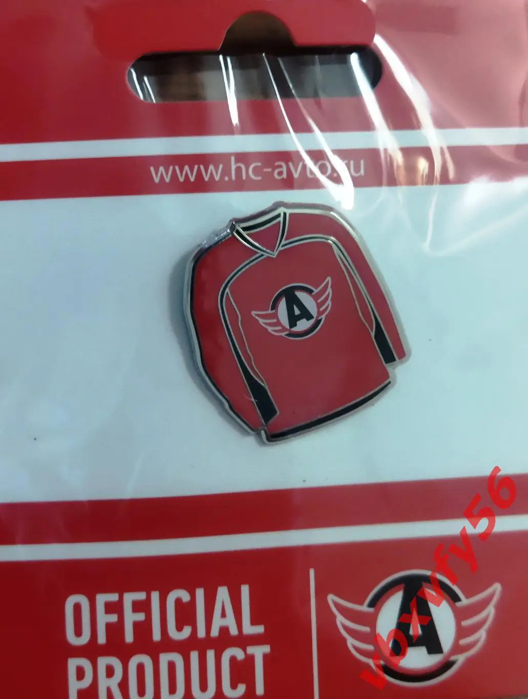 Значок Автомобилист Екатеринбург Майка О.П.