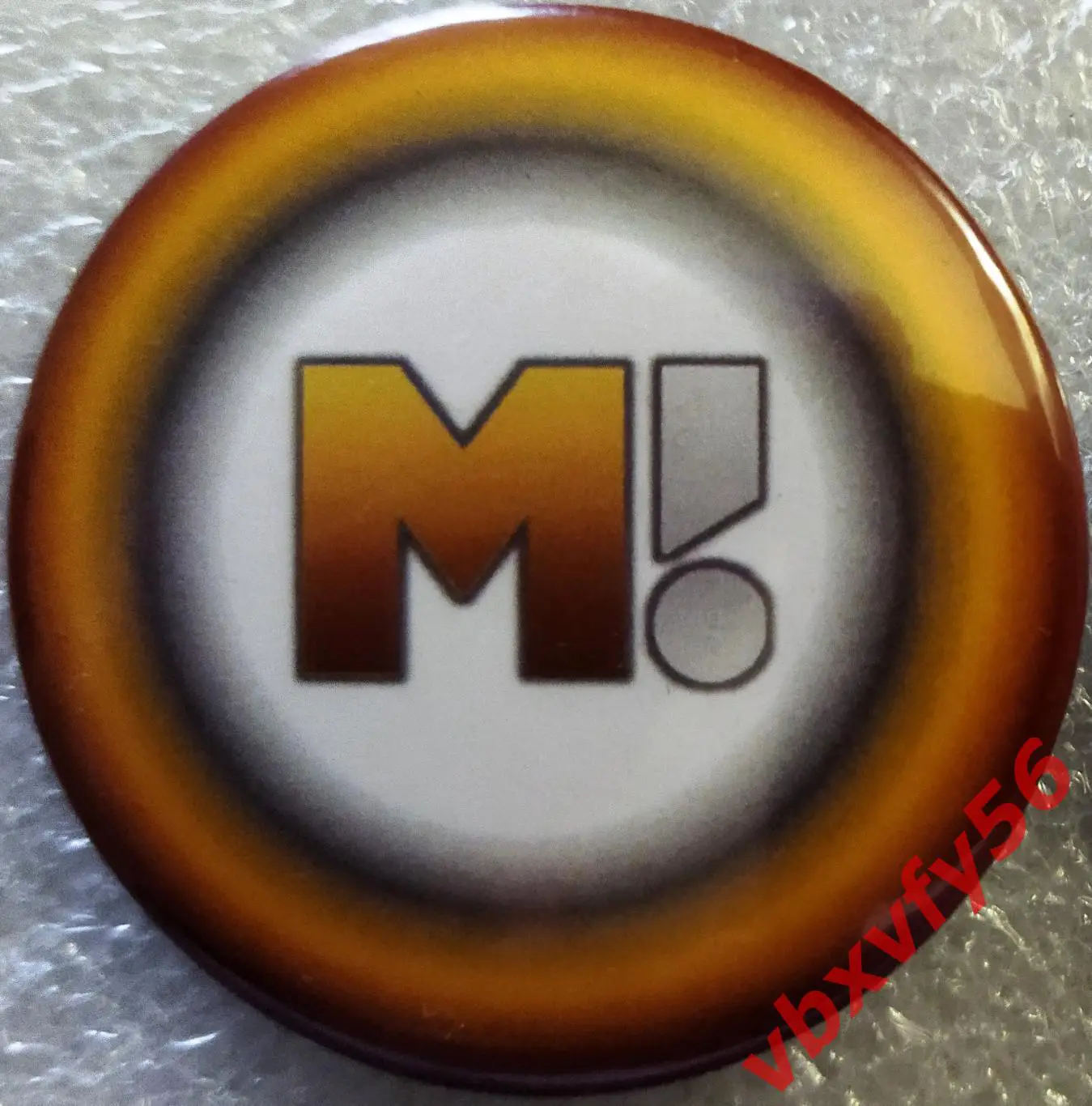 Значок фк МАТЧ медиа Круг закатный футбол