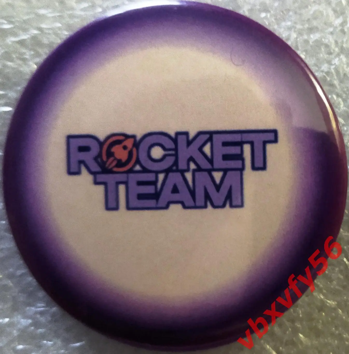 Значок ROCKET TEAM Москва медиа Круг закатный футбол