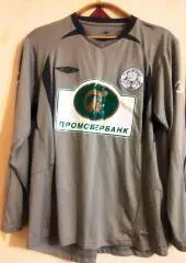 Официальная игровая футбольная майка ФК «Авангард» (Подольск). №1 серая