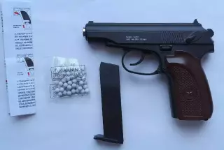 Пистолет Макарова ПМ страйкбольный Galaxy G.29 спринговый 6 мм.