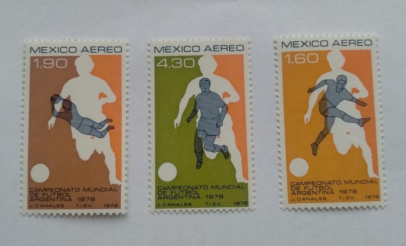Мексика.1978г.Футбол.