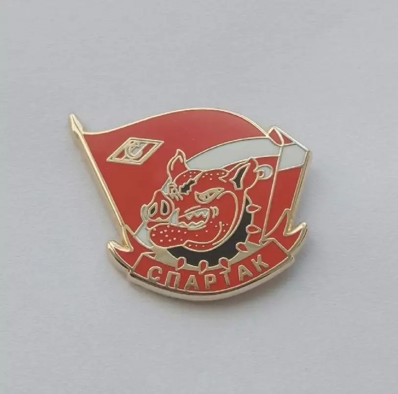 Футбол.Спартак(Москва).Кабан.Флаг.