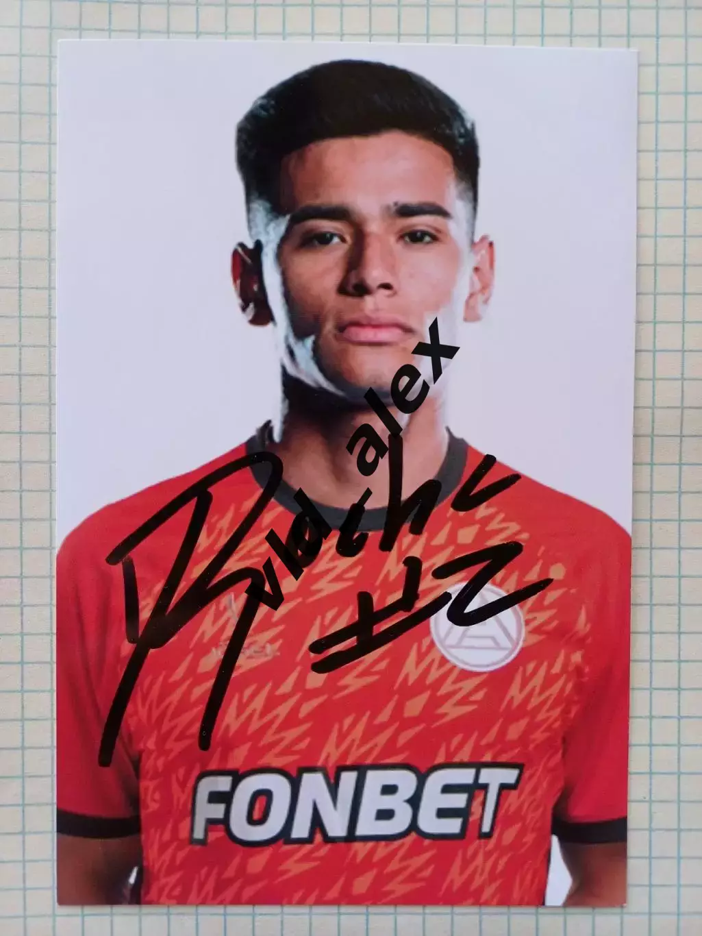 Автограф Йомара Рочи (Акрон)