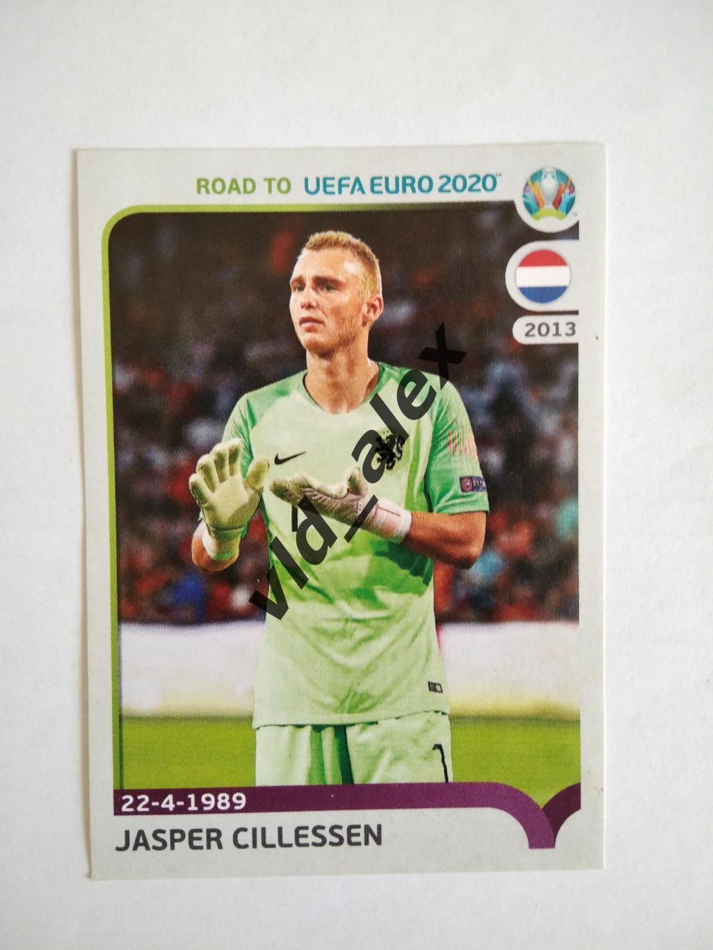 №179 Яспер Силлессен Panini ROAD TO EURO 2020