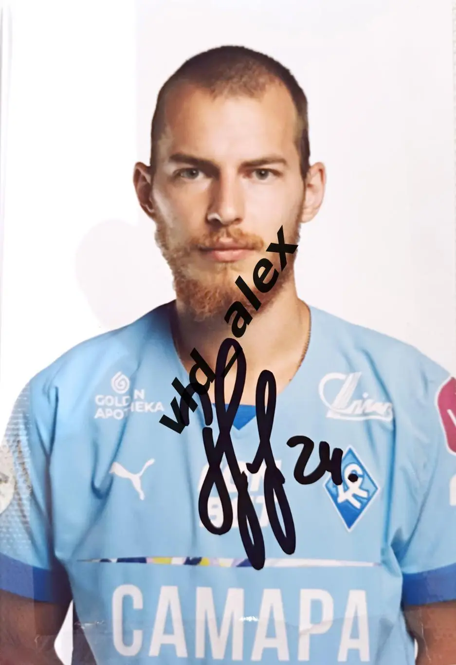 Автограф Романа Евгеньева (Крылья Советов)