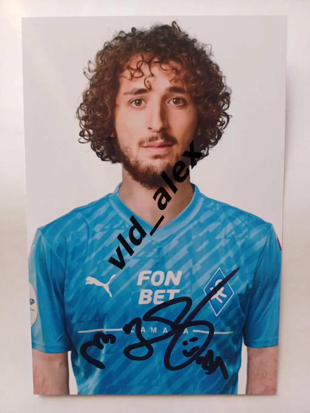 Автограф Луки Гагнидзе (Крылья Советов)