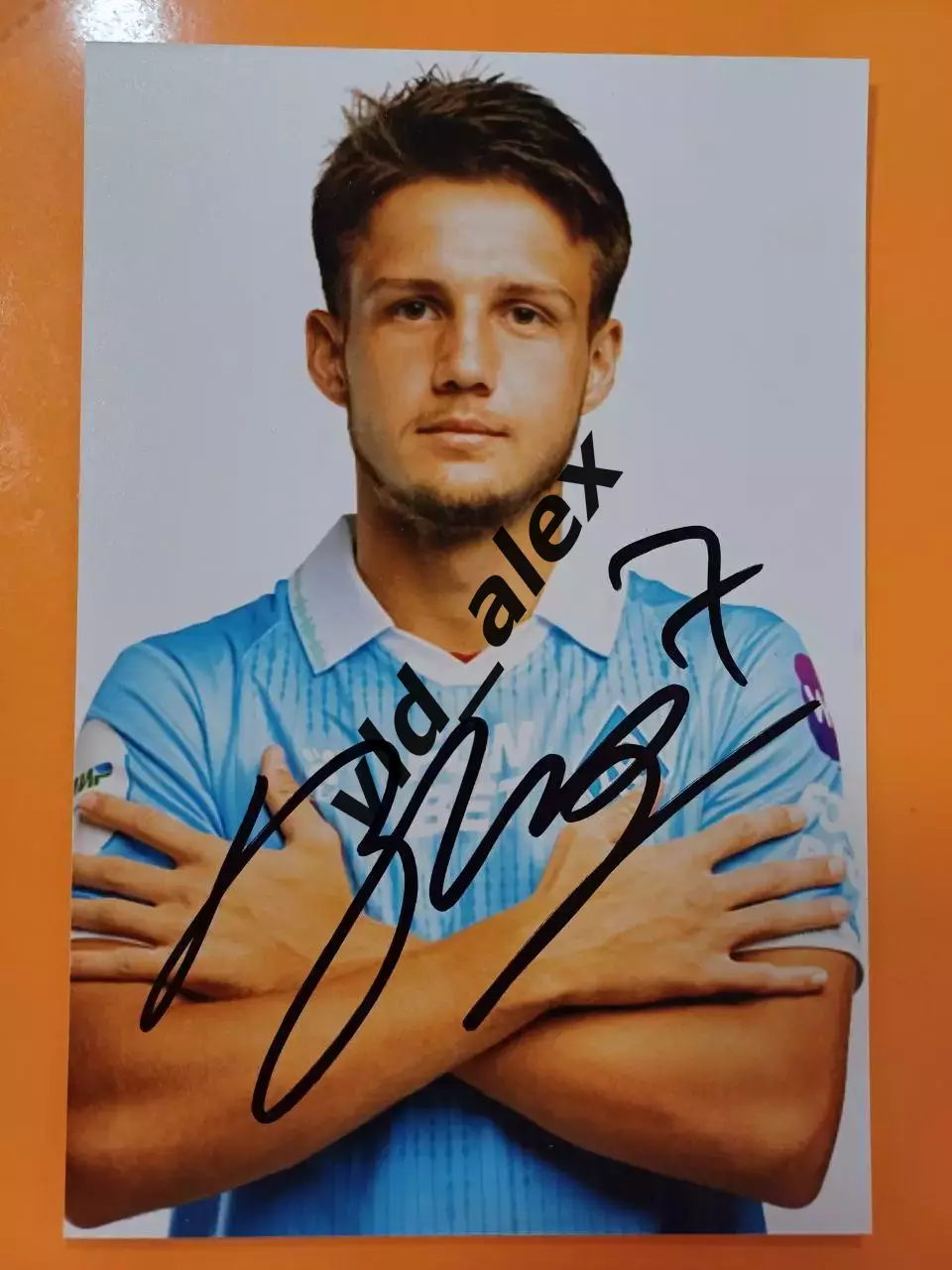 Автограф Вадима Ракова (Крылья Советов)