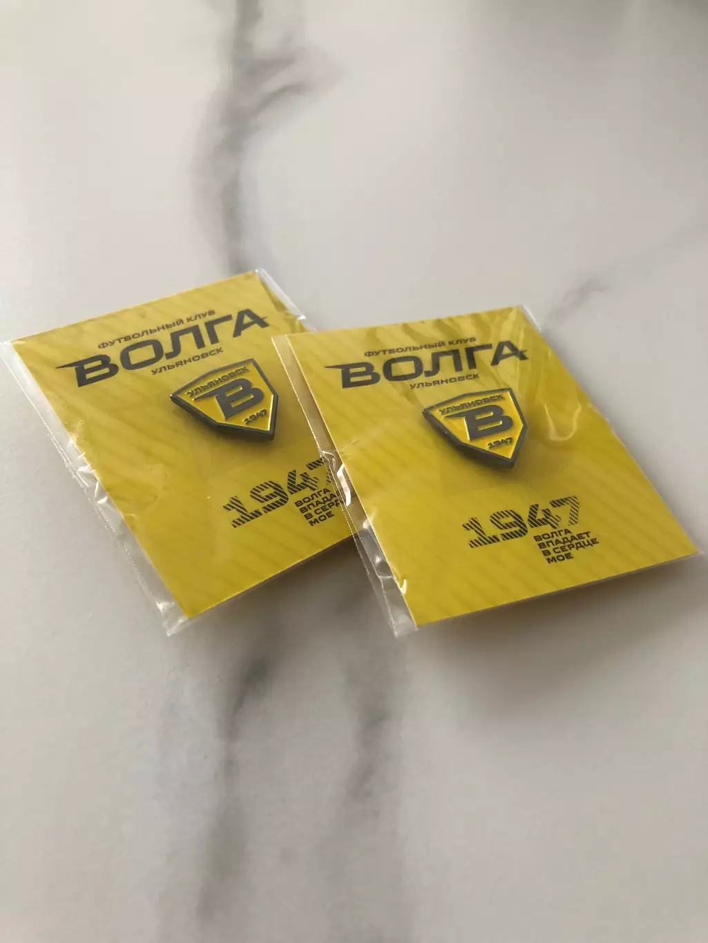 Официальный значок ФК Волга г.Ульяновск 2