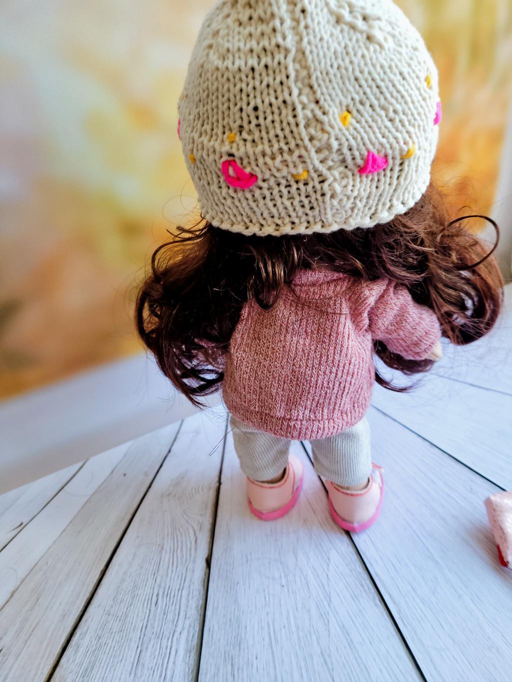 Интерьерная текстильная кукла 2
