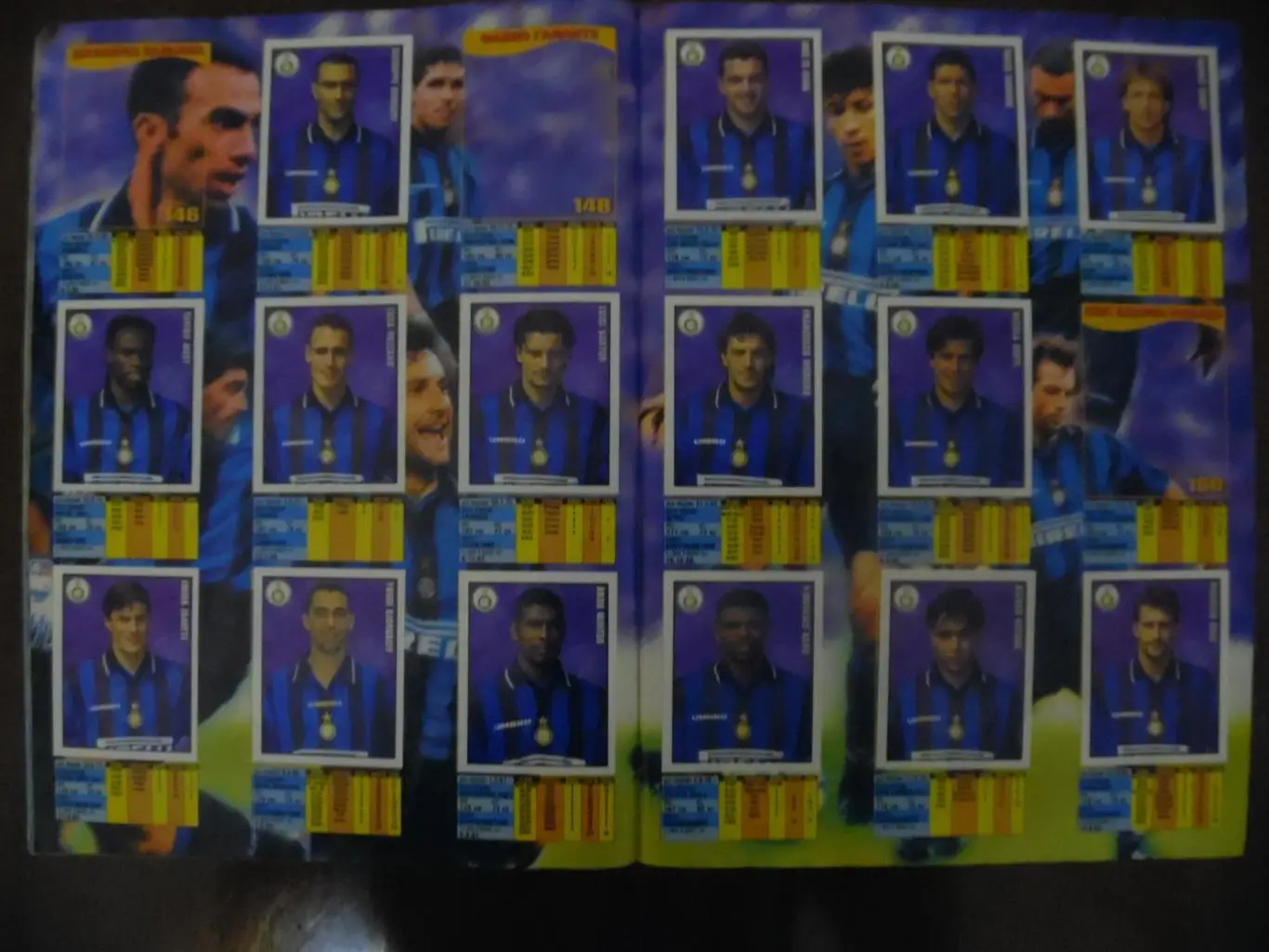 Журнал для наклеек «Итальянский футбол 98», Merlin 7