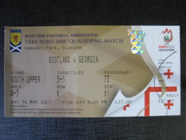 Шотландия - Грузия