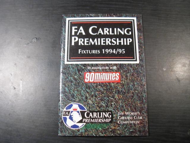 Fa carling premiership 1994/95