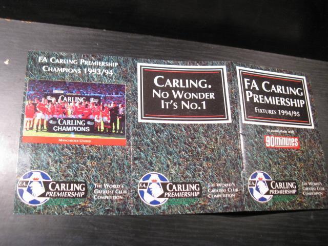 Fa carling premiership 1994/95 1