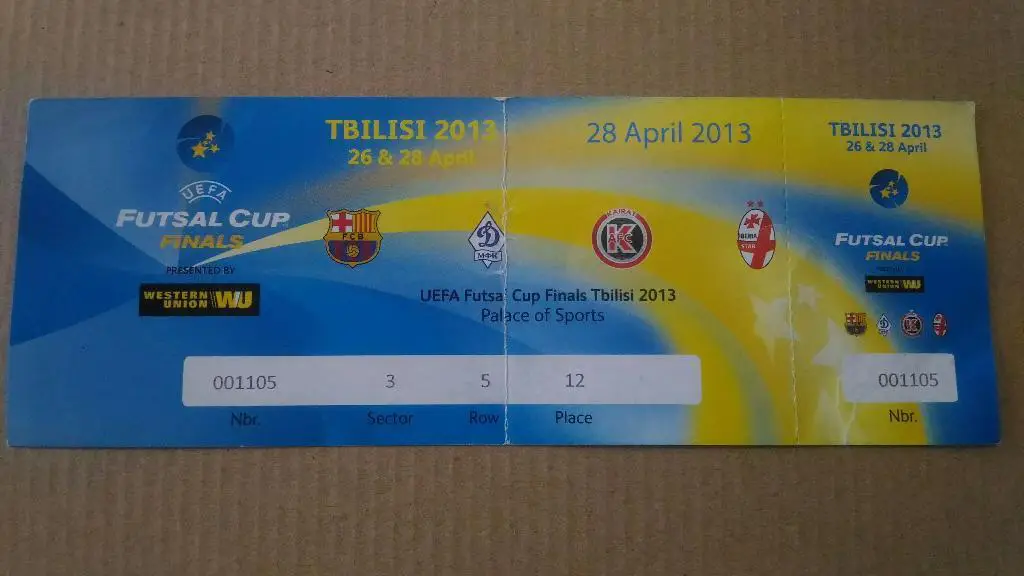 Футзал. Тбилиси, 2013 г. финал.
