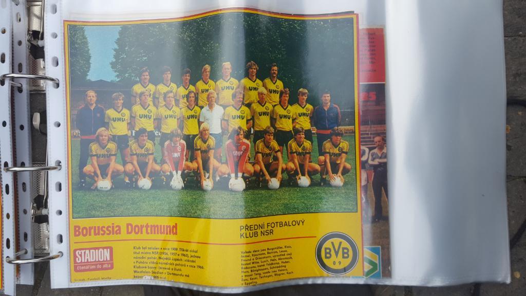 Боруссия Дортмунд. Постер из журнала стадион.