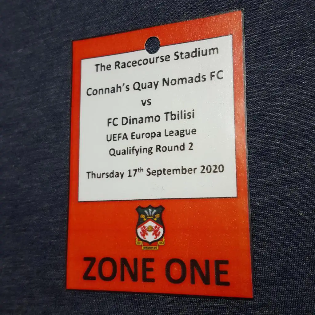 Бейдж. Коннас ки Уэльс - Динамо Тбилиси 2020