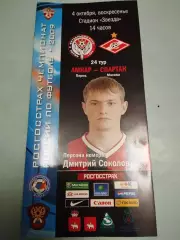 Амкар Пермь - Спартак Москва. 04.10.2009