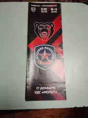 Молот Пермь- АКМ Тульская область. 17.12.2023