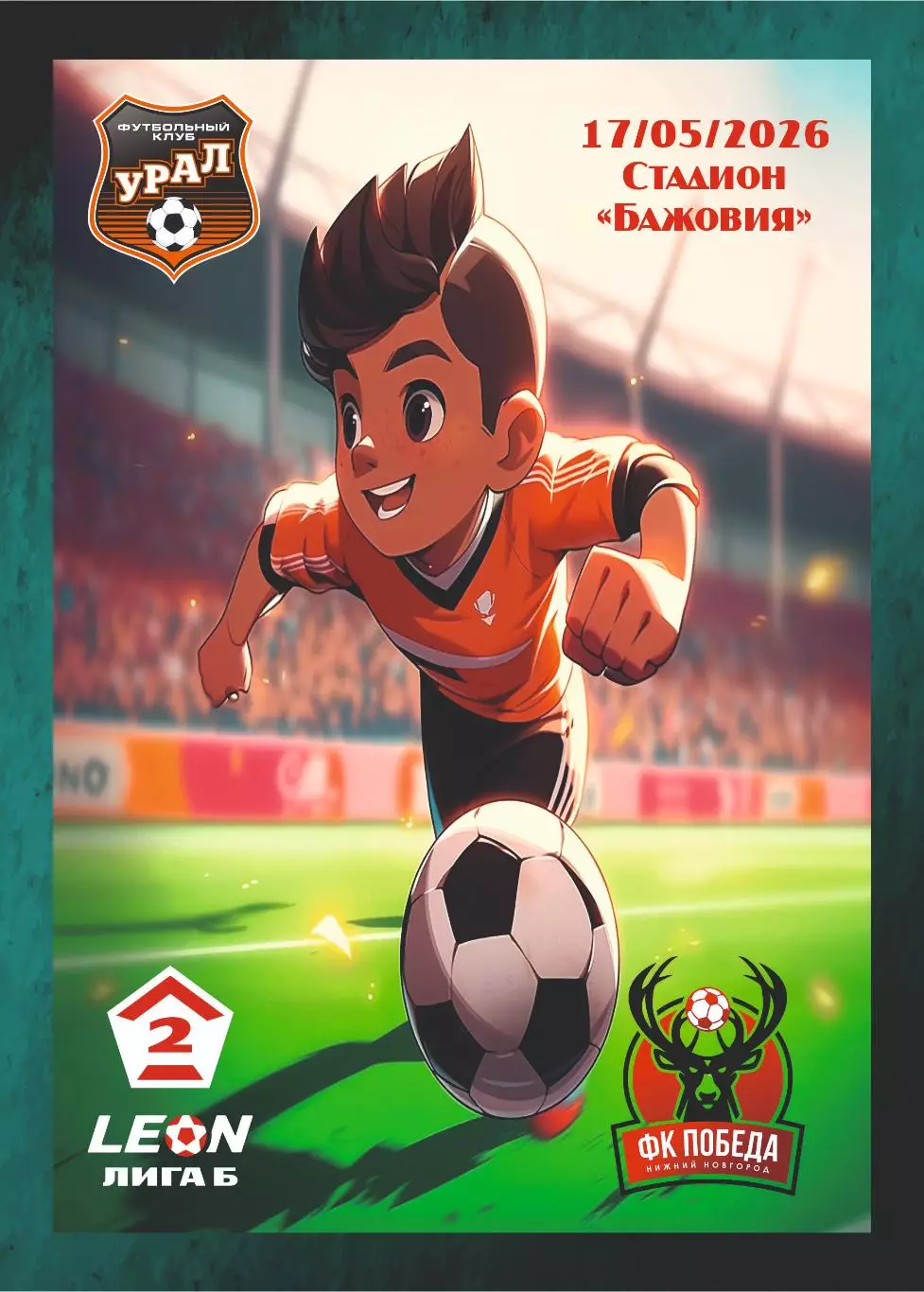 Предзаказ. Урал-2 Екатеринбург - Победа Нижний Новгород. 17.05.2026