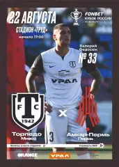 Предзаказ. Торпедо Миасс - Амкар Пермь. 22.08.2023. Кубок России