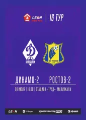 Предзаказ. Динамо-2 Махачкала - Ростов-2. 26.07.2026