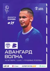 Предзаказ. Авангард Курск - Волна. 10.10.2026