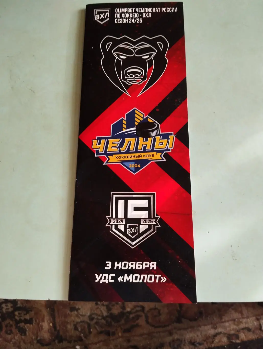 ХК Молот - ХК Челны. 03.11.2024