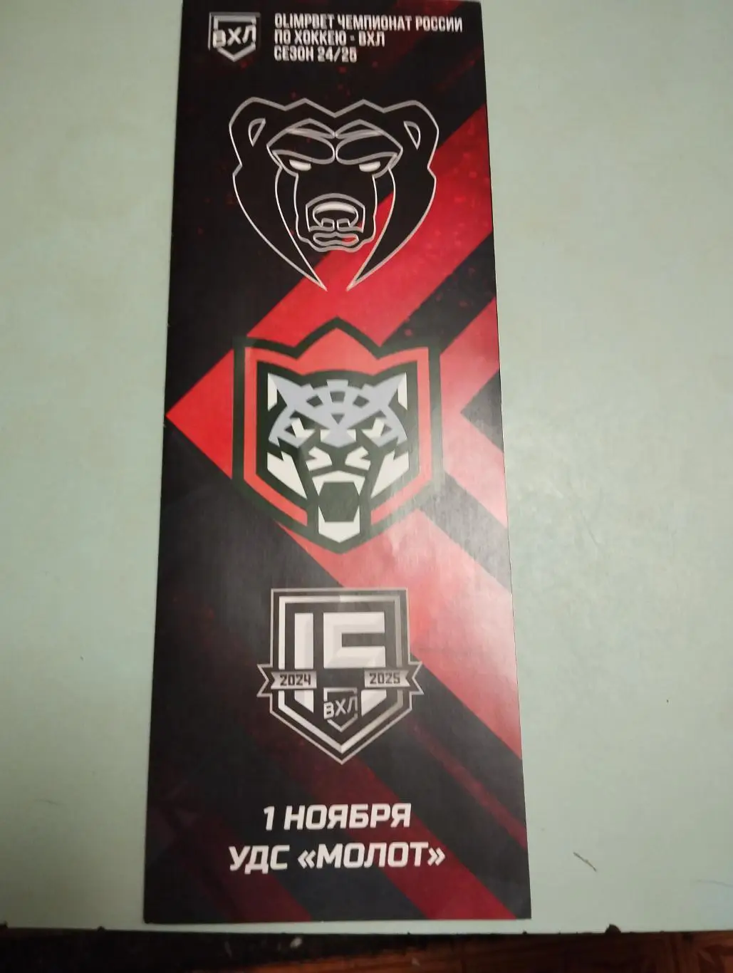 ХК Молот - ХК Барс Казань. 02.11.2024