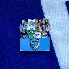 Значок Сибирь / Серия Трибуны