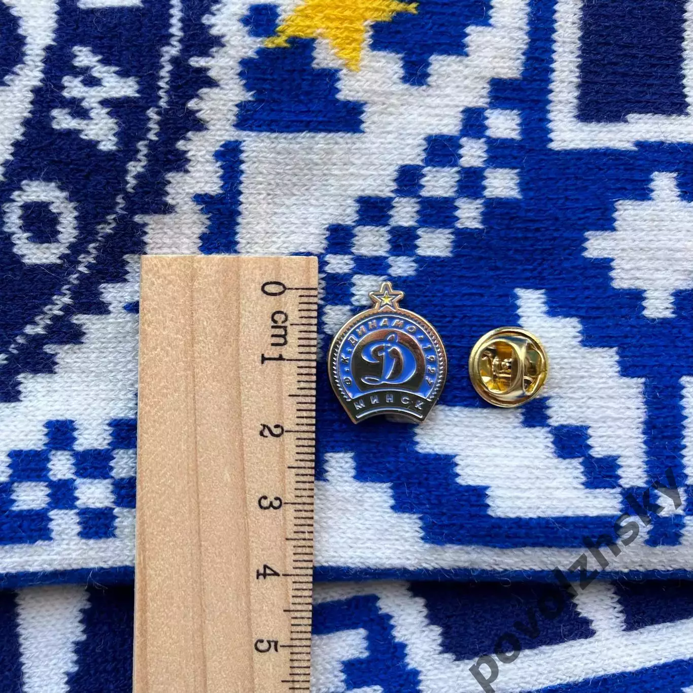 Значок ФК Динамо Минск / Беларусь / Официальная продукция 1