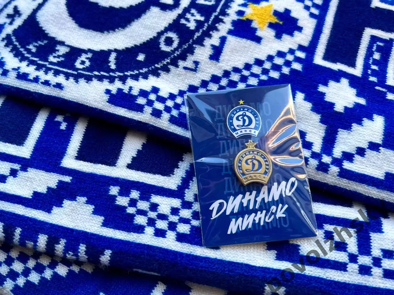 Значок ФК Динамо Минск / Беларусь / Официальная продукция