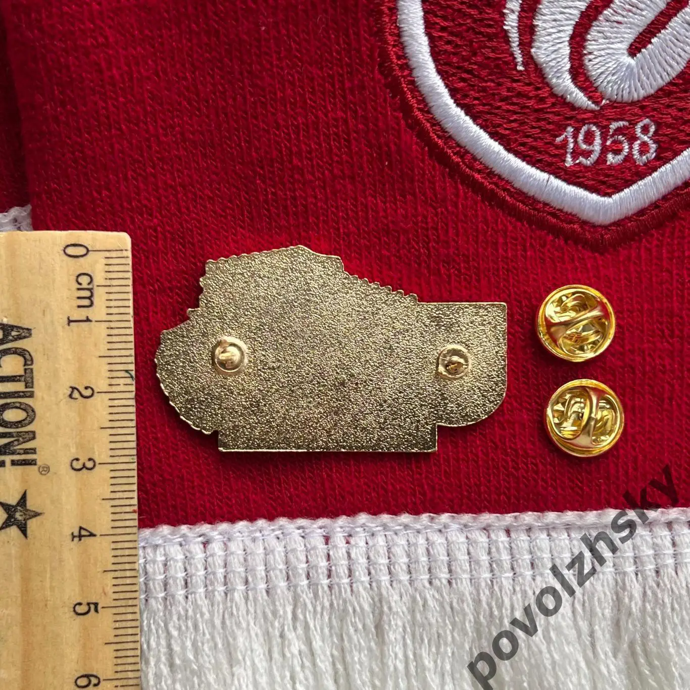 Значок финал Кубка России 2009 / Рубин Казань х ЦСКА Москва / Ограниченный тираж 2