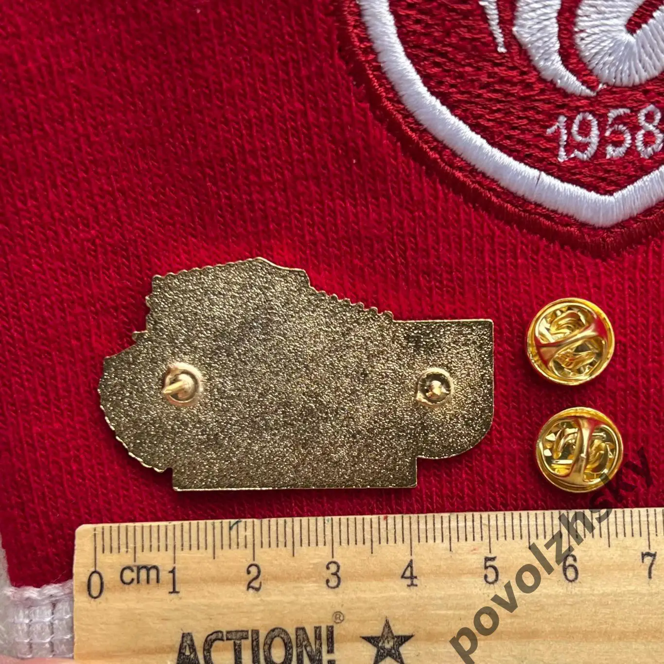 Значок финал Кубка России 2009 / Рубин Казань х ЦСКА Москва / Ограниченный тираж 3