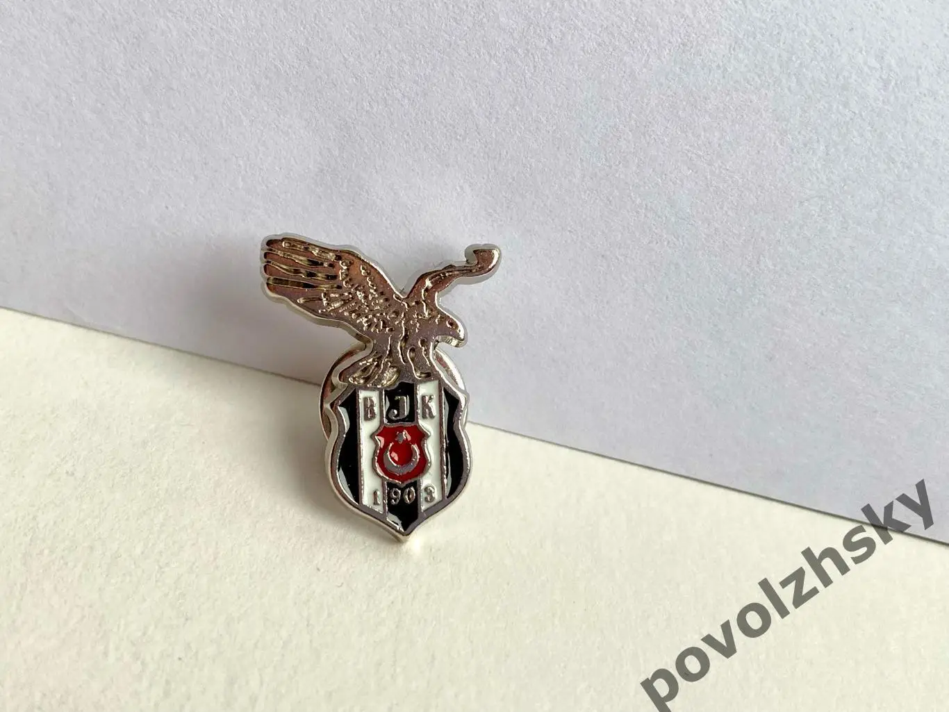 Значок ФК Бешикташ Стамбул / Официальная продукция / Турция 1