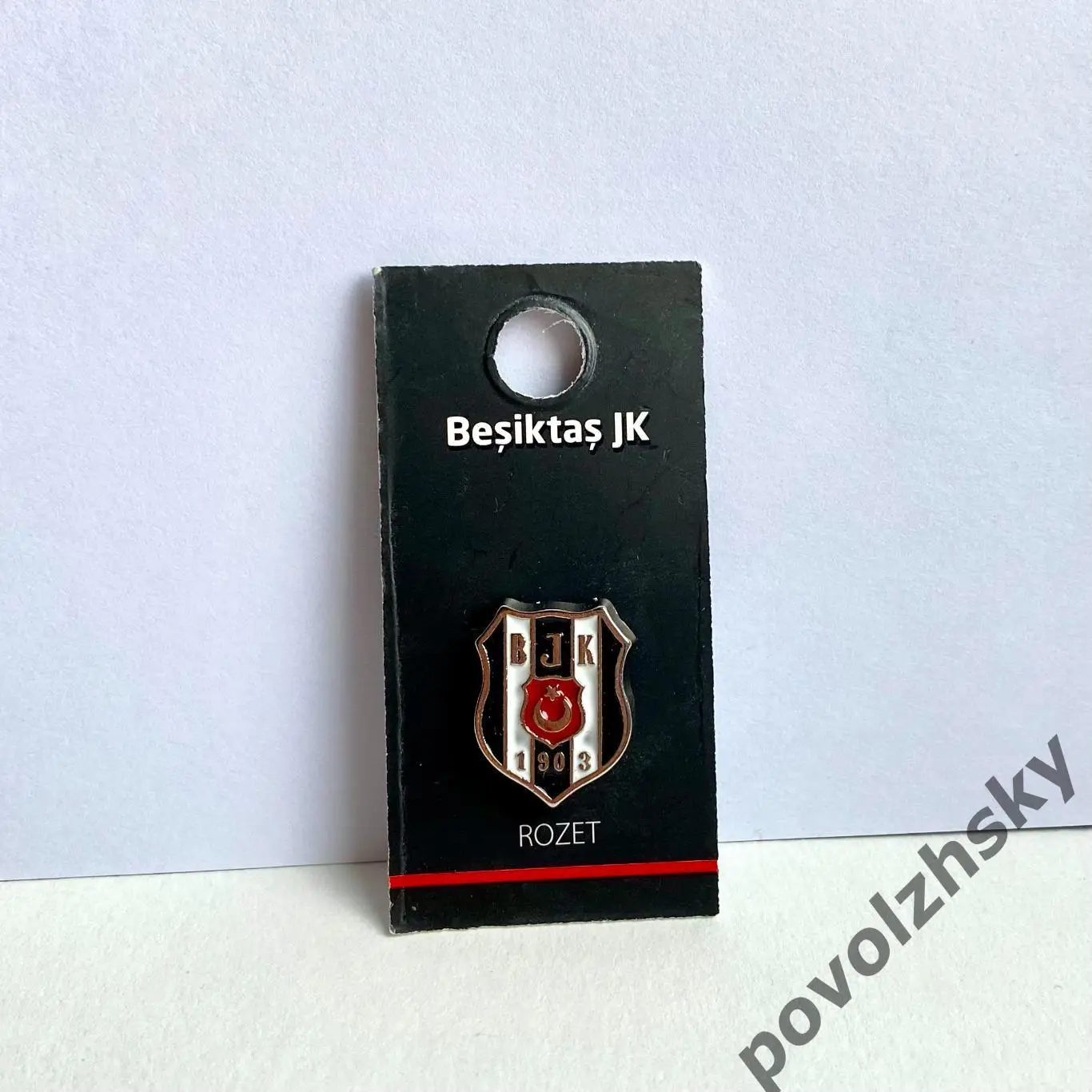 Значок ФК Бешикташ Стамбул / Официальная продукция / Турция