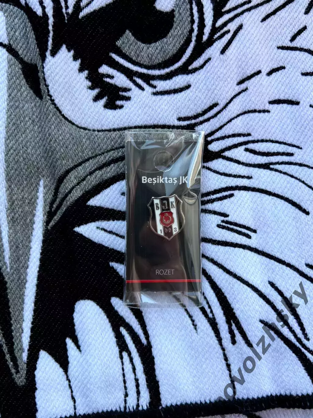 Значок ФК Бешикташ Стамбул / Официальная продукция / Турция 1