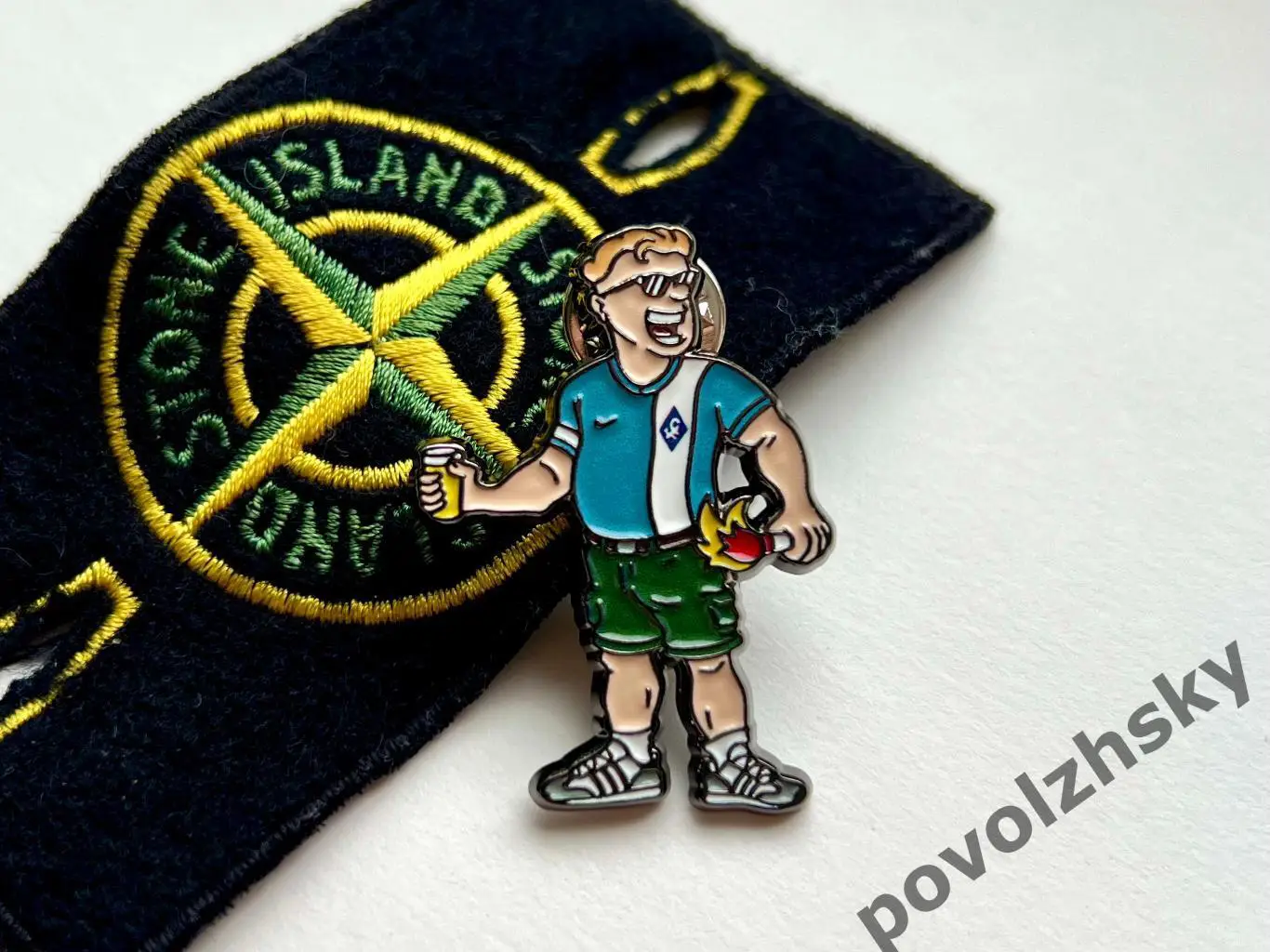 Значок Крылья Советов / Серия Пивной мальчик / Кастом