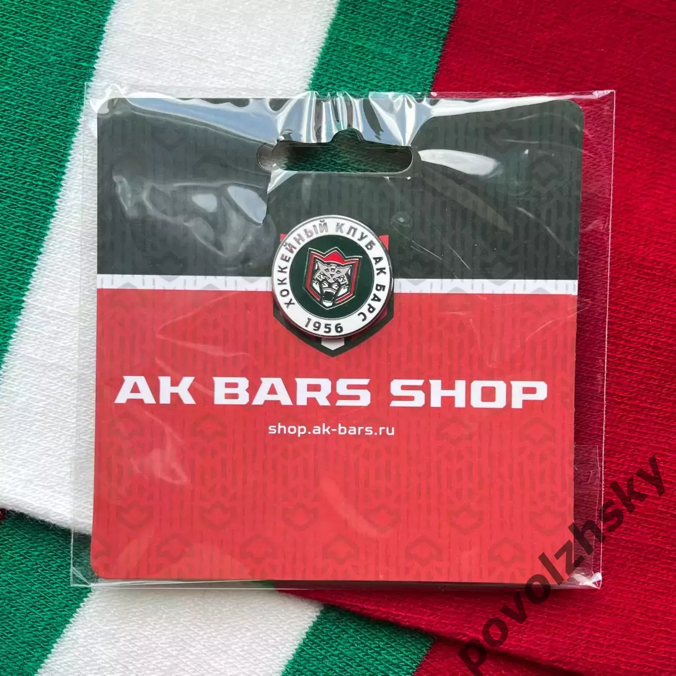 Значок ХК Ак Барс / Официальная продукция / Казань