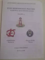 Энергия Воронеж - Рязань ВДВ 2009