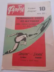 Спартак Сумы- Горынь Ровно 1971