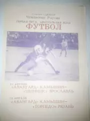 Авангард Камышин - Ярославль / Рязань 1993