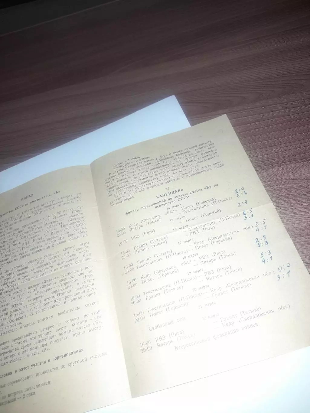 Томск 1972 хоккей турнир Горький Свердловская обл Рига 1