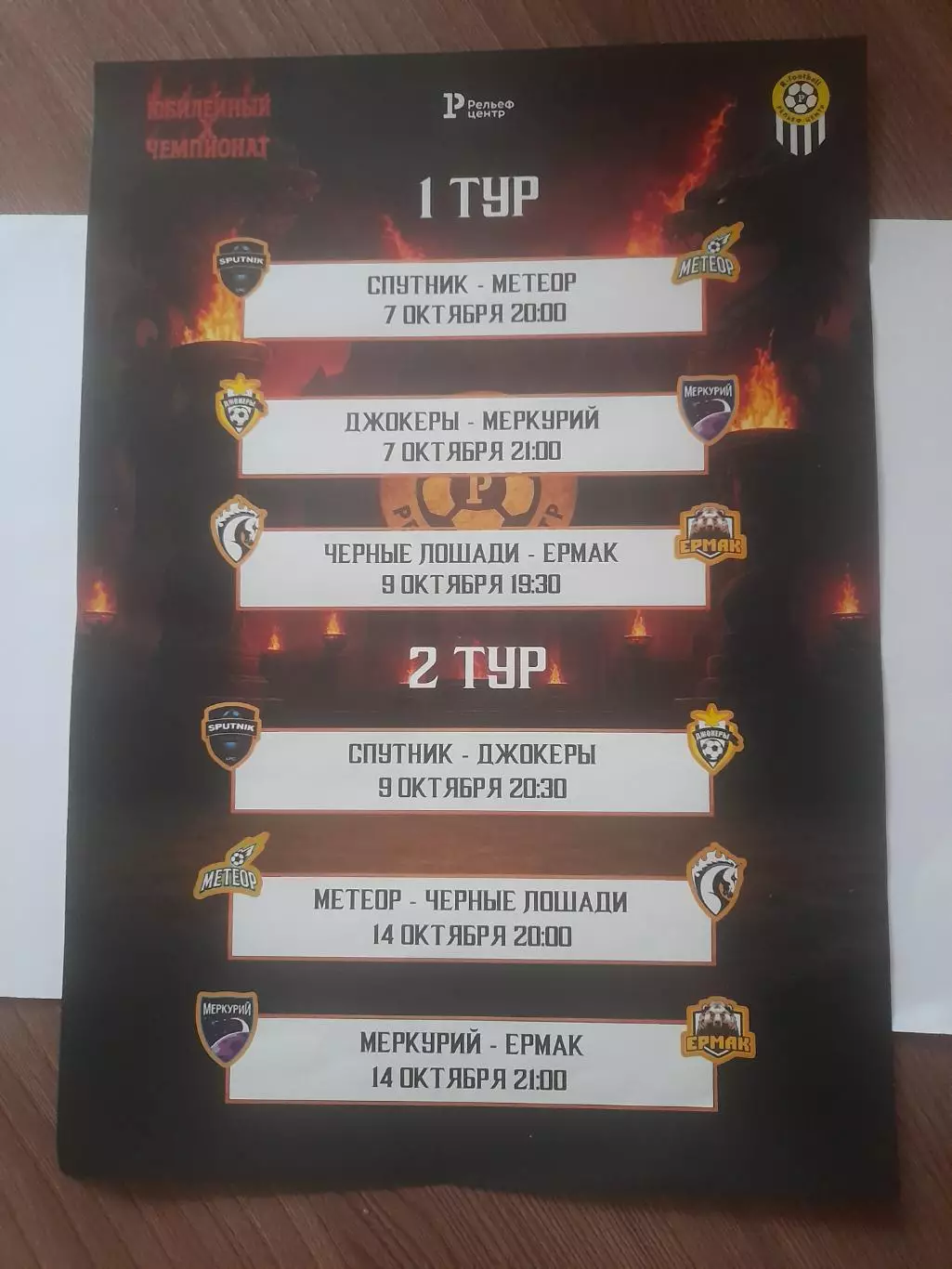 Рельеф - Центр Рязань 2025 КИ футбол