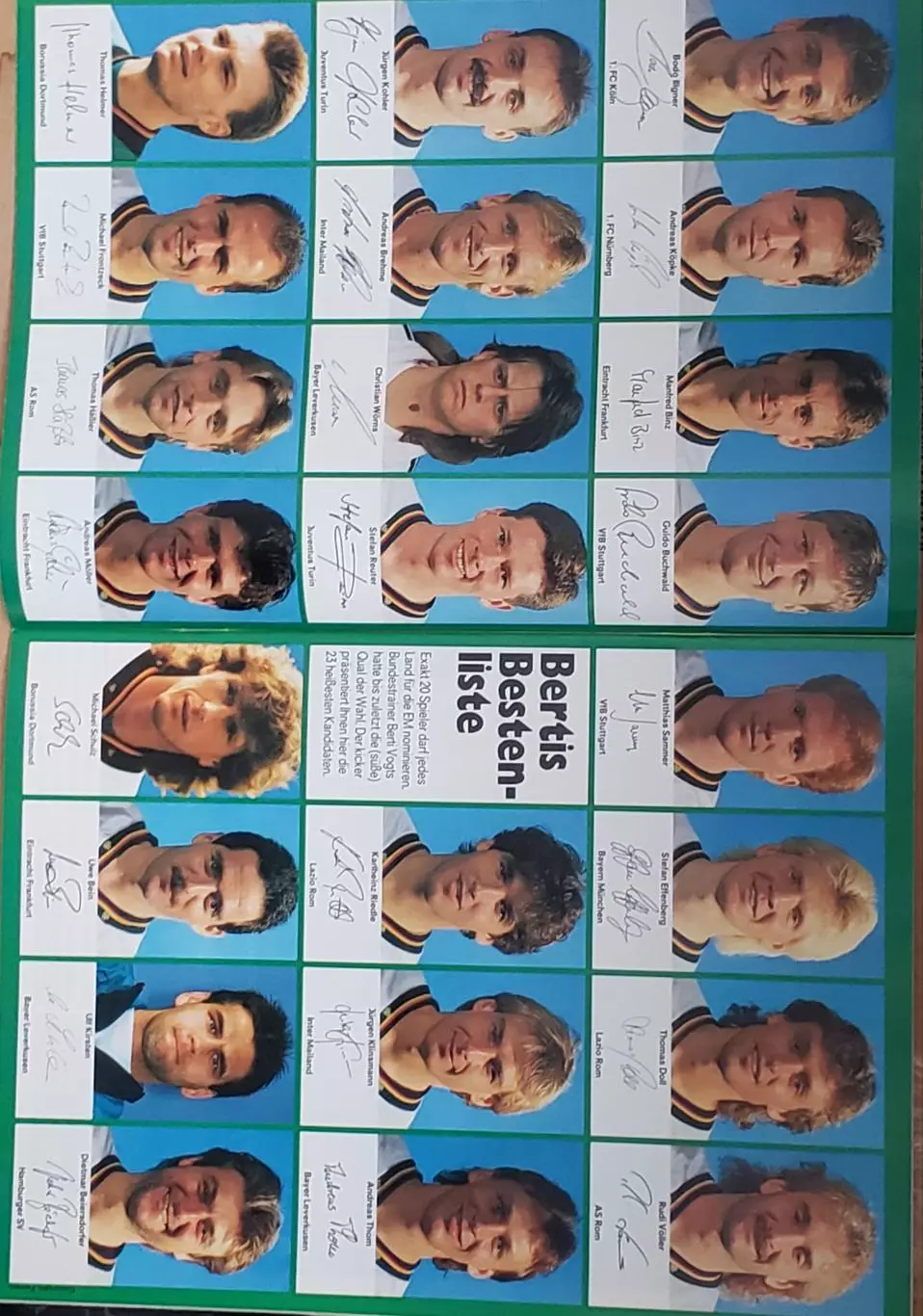 Футбольный журнал- KICKER EM 92 3