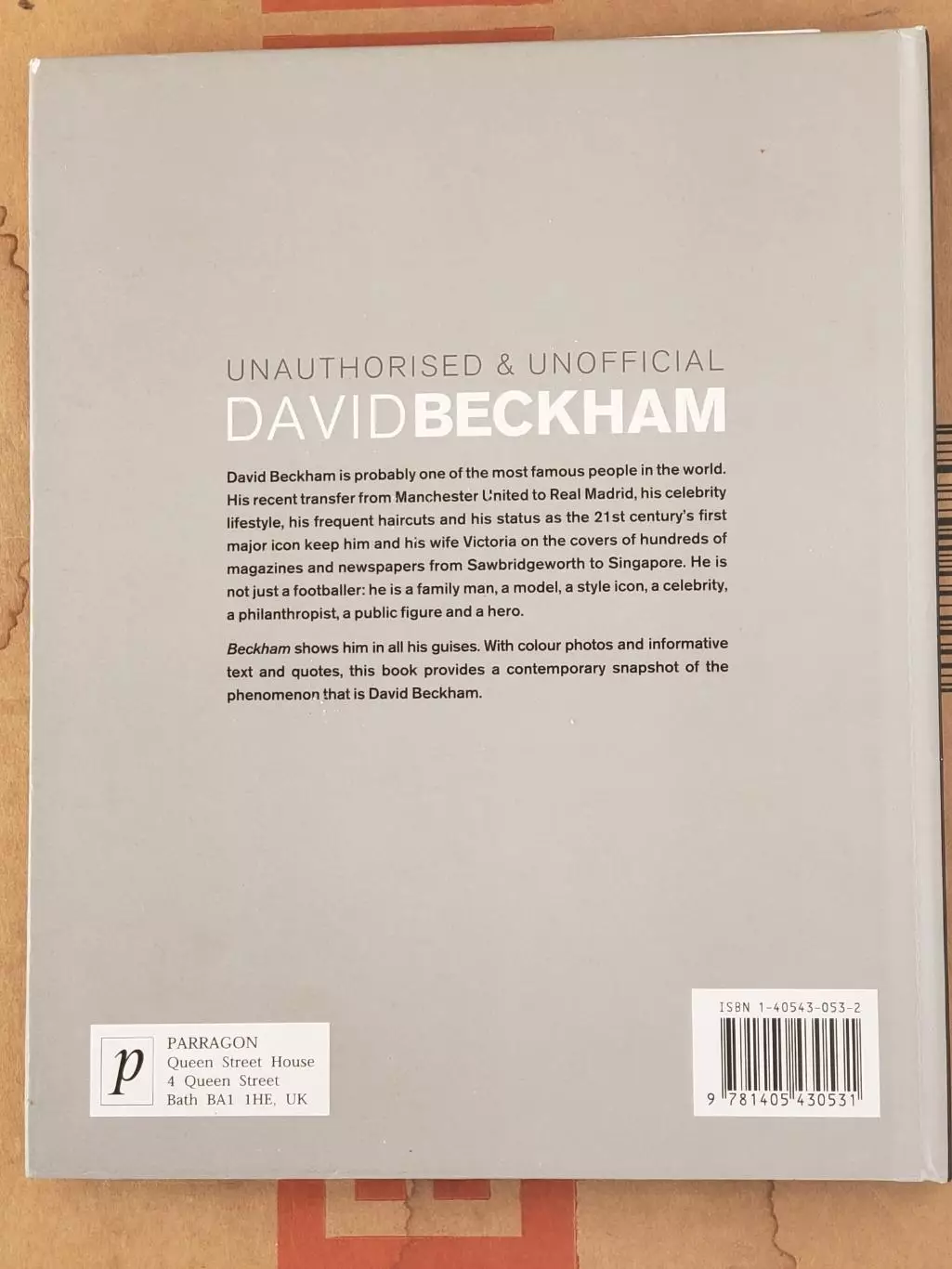 Футбол.фотоальбом- Бэкхем. 1