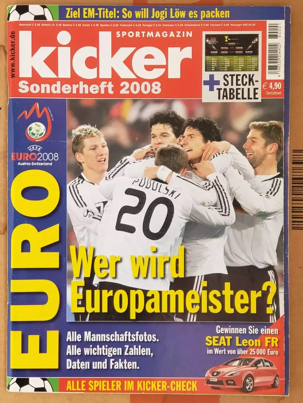 Футбольный журнал- KICKER EM 2008