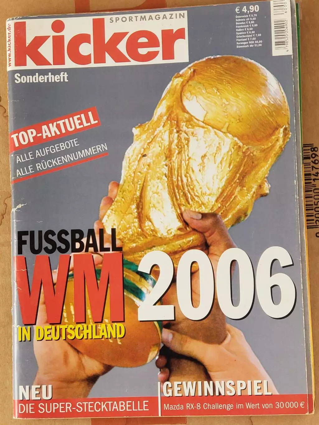 Футбольный журнал- KICKER WM 2006