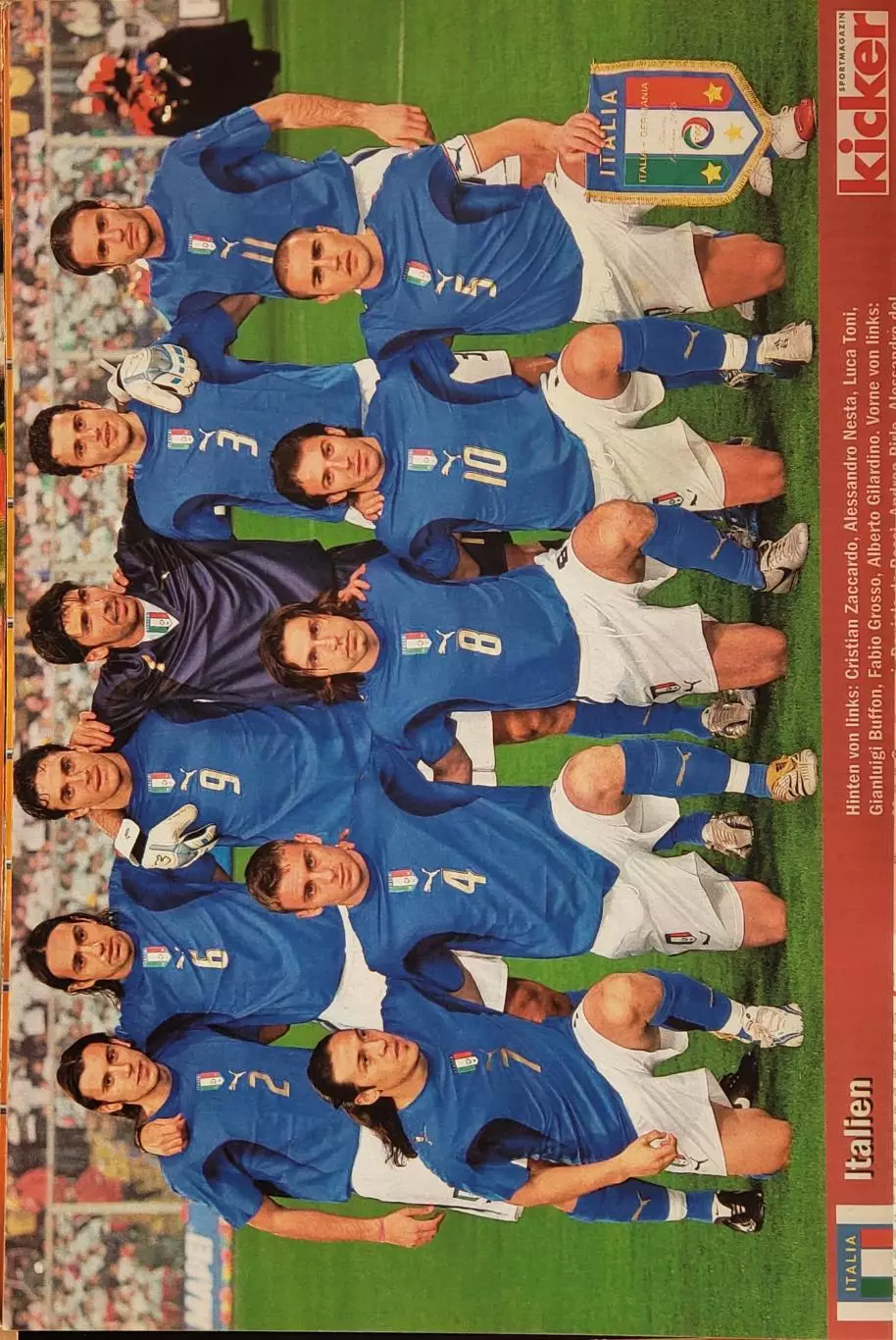 Футбольный журнал- KICKER WM 2006 2