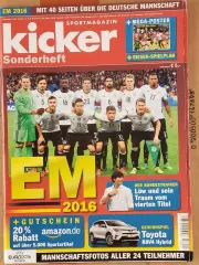 Футбольный журнал- KICKER EM 2016